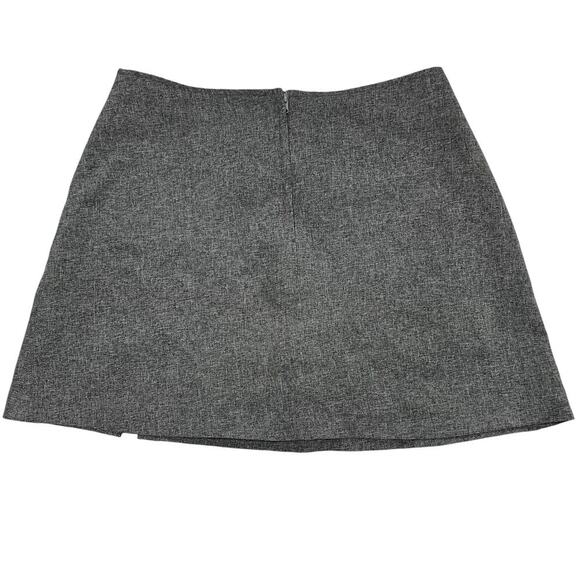Y2k Vintage High Waisted Grey Mini Skirt Size S - Picture 3 of 5